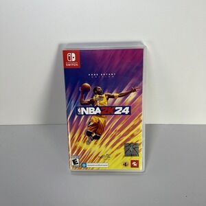 NBA 2K24 Kobe Bryant Edition - Nintendo Switch GAME CARTRIDGE & CASE